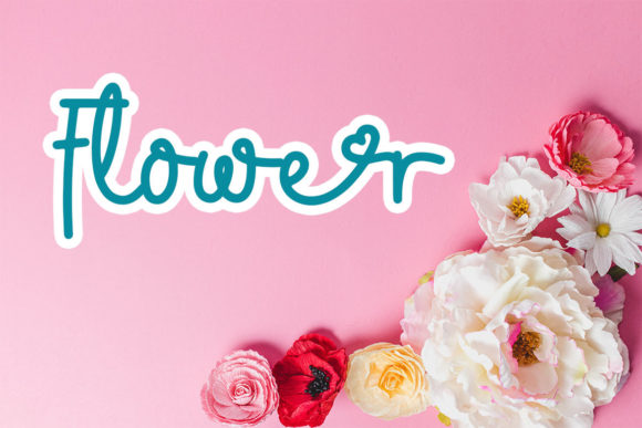 Love Rosma Font Poster 2