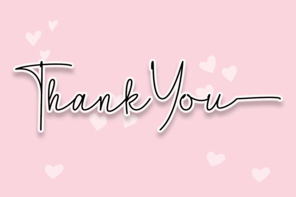Love Signature Font Poster 7