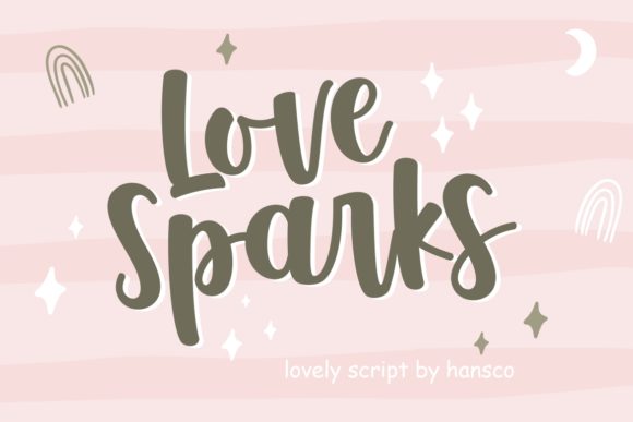 Love Sparks Font