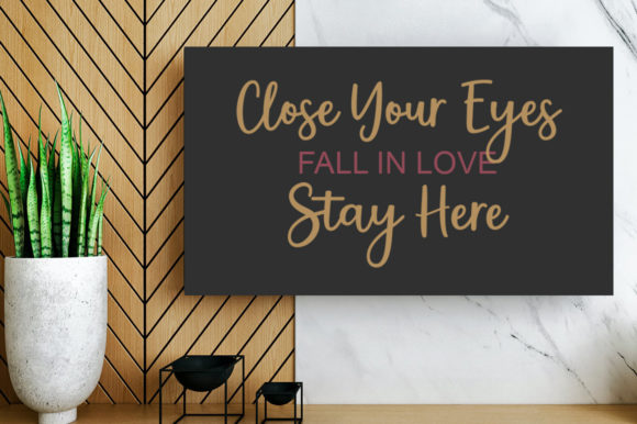 Love Style Font Poster 6
