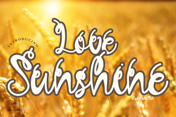 Love Sunshine Font