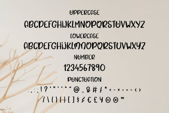 Love U Font Poster 3