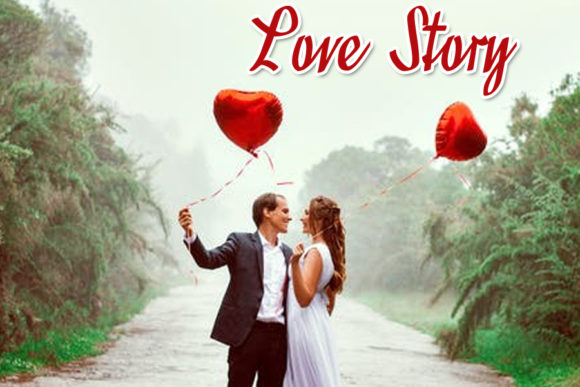 Love Valentine Font Poster 2