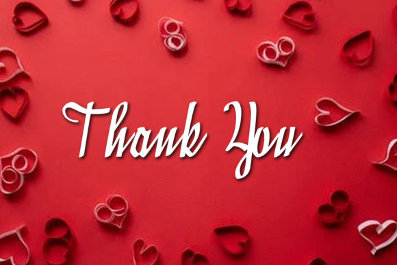 Love Valentine Font Poster 5