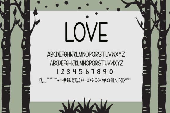 Love Vallentina Duo Font Poster 9