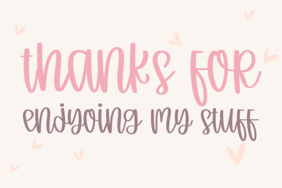 Love Vibe Font Poster 14