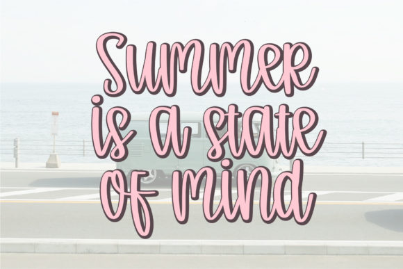 Love Vibe Font Poster 5