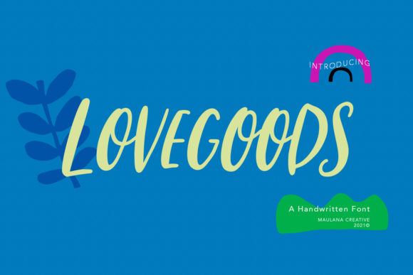 Lovegoods Font Poster 1