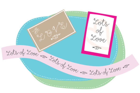 Loveletter Font Poster 4