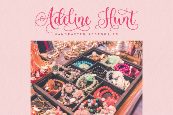 Loveliest Font Poster 2