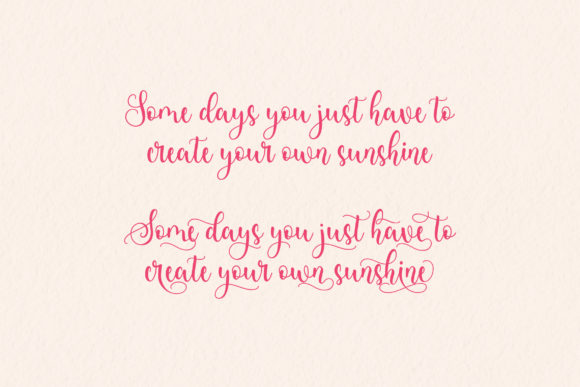 Loveliest Font Poster 8