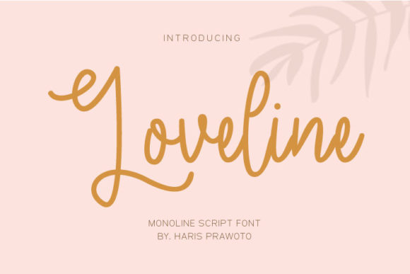 Loveline Font Poster 1