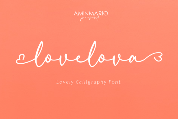 Lovelova Font Poster 1