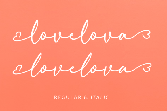 Lovelova Font Poster 6