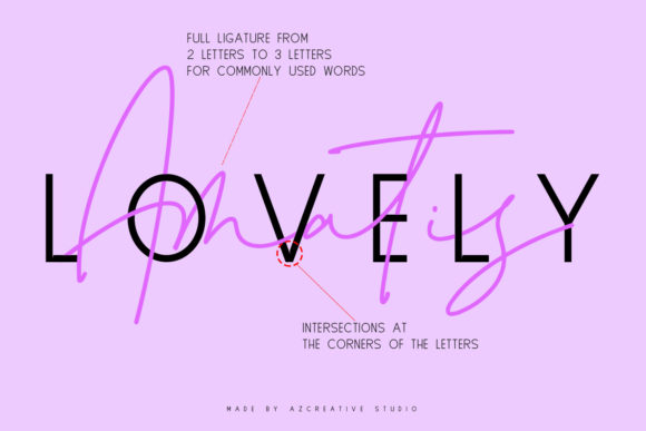 Lovely Amatis Font Poster 7