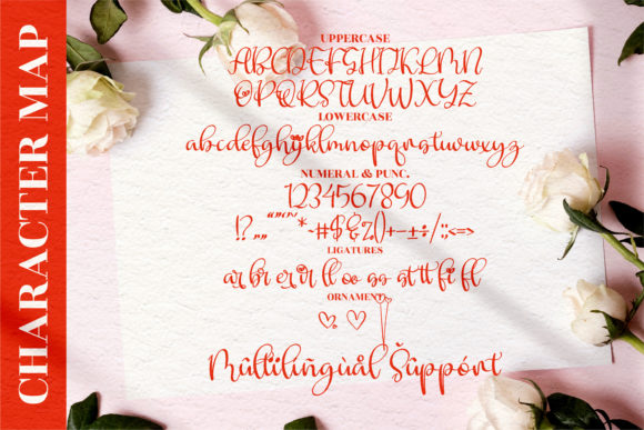 Lovely Beralyna Font Poster 9