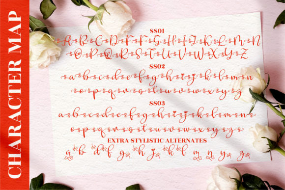 Lovely Beralyna Font Poster 10