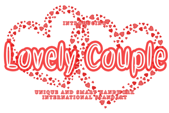 Lovely Couple Font Poster 1