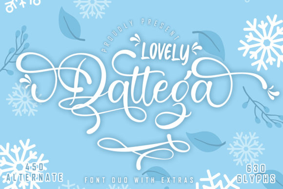 Lovely Dattega Font Poster 1