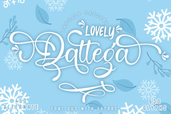Lovely Dattega Font Poster 1