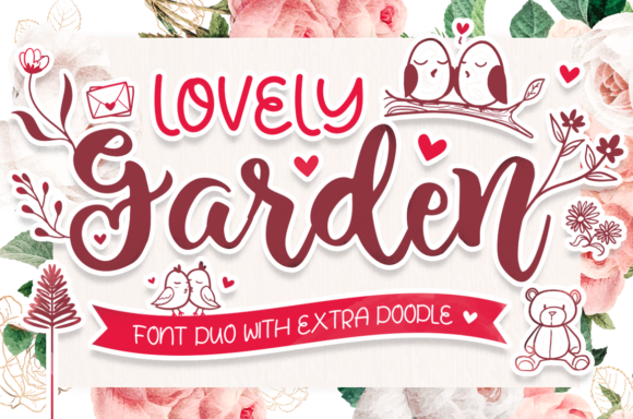 Lovely Garden Font Poster 1