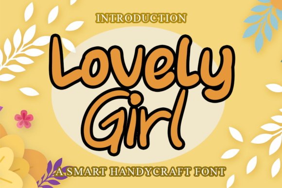 Lovely Girl Font Poster 1