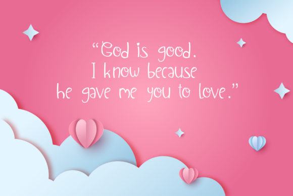 Lovely Girls Font Poster 3