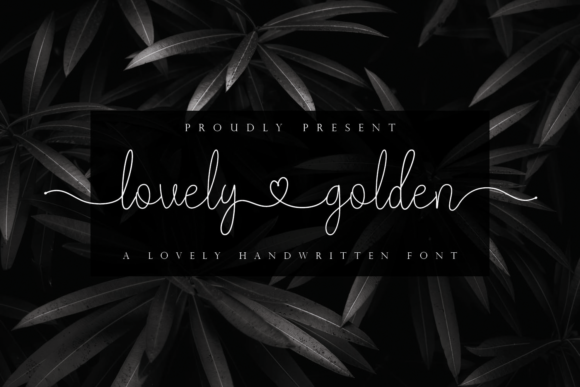 Lovely Golden Font