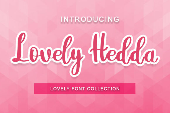 Lovely Hedda Font