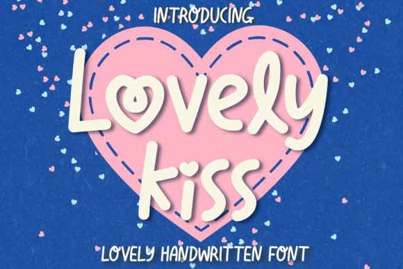 Lovely Kiss Font Poster 1
