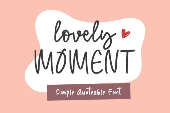 Lovely Moment Font