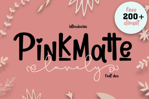 Lovely Pinkmatte Font Poster 1