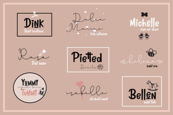 Lovely Pinkmatte Font Poster 3