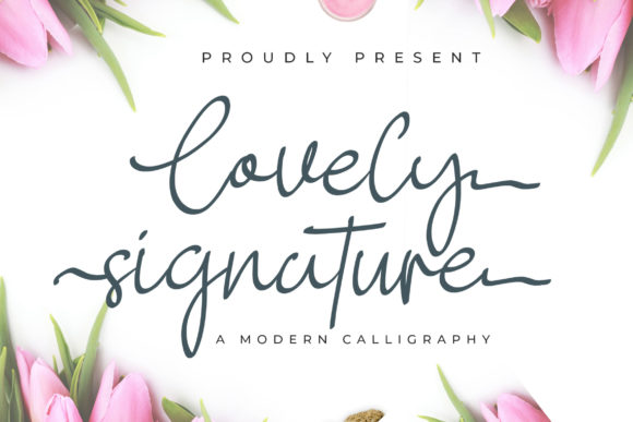 Lovely Signature Font