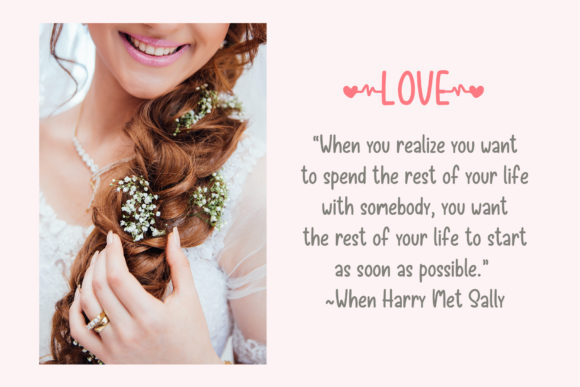 Lovely Valentine Font Poster 5