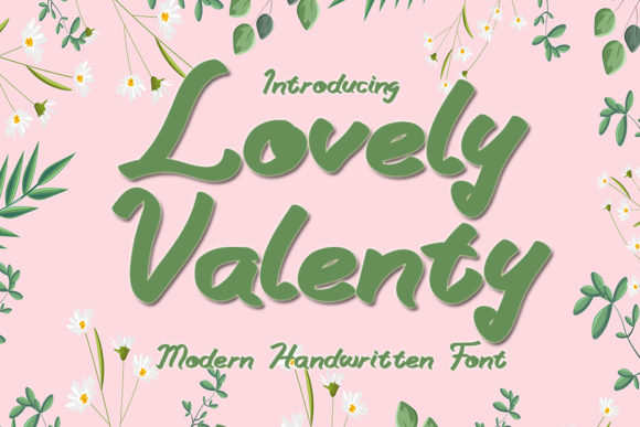 Lovely Valenty Font Poster 1