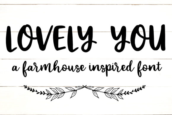 Lovely You Font