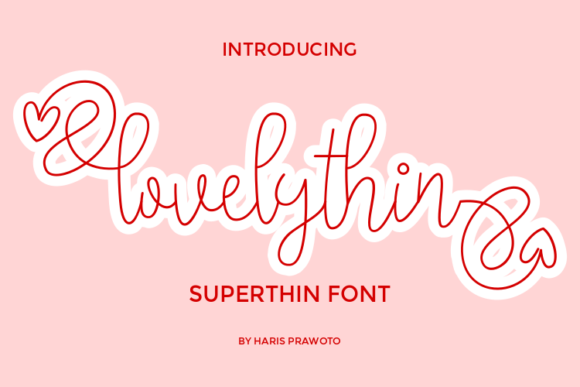 Lovelythin Font