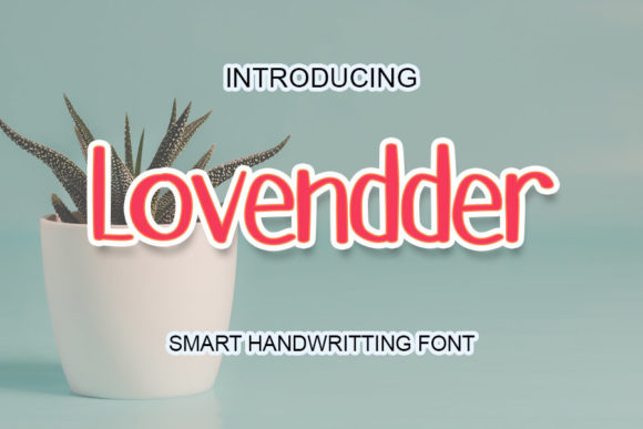 Lovendder Font Poster 1