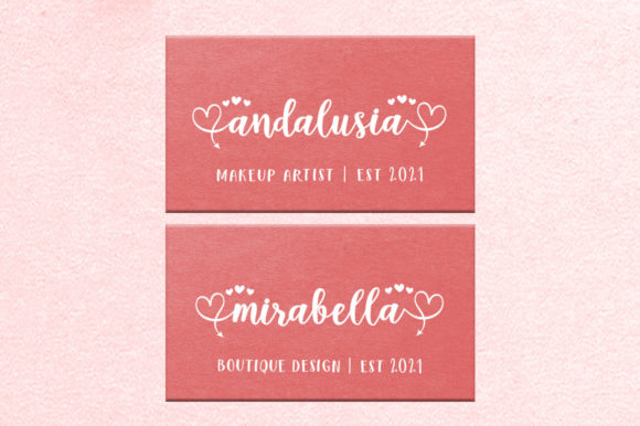 Lovesmith Font Poster 3