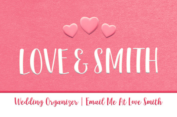 Lovesmith Font Poster 4