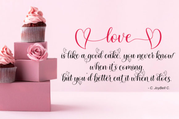 Lovetina Font Poster 2