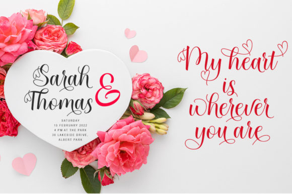 Lovetina Font Poster 4
