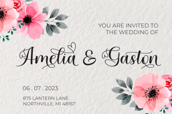 Lovetina Font Poster 8