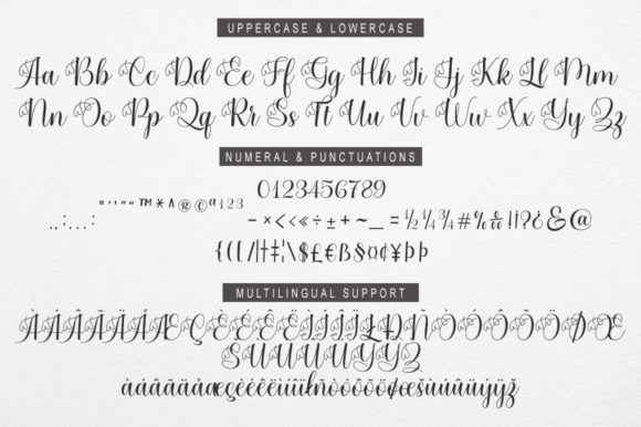 Lovetina Font Poster 9