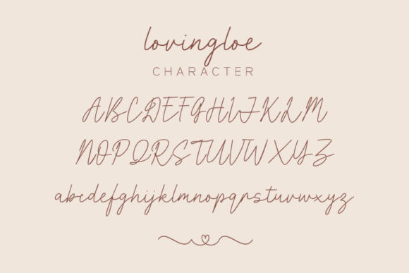Lovinglove Font Poster 6