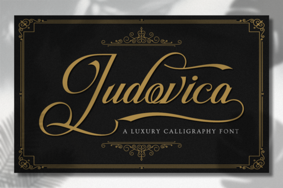 Ludovica Font Poster 1