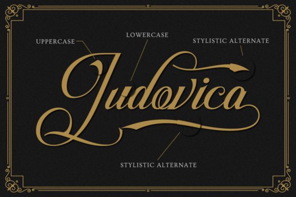 Ludovica Font Poster 2