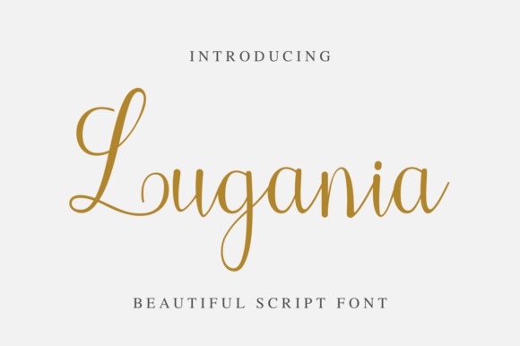 Lugania Font