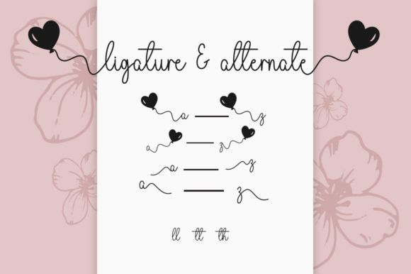 Lulu Belle Font Poster 9